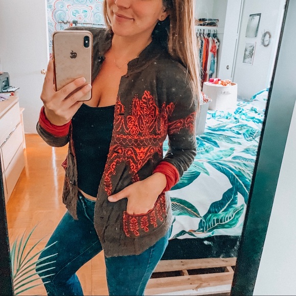 Free People Jackets & Blazers - Free People | Button Down Light Weight Jacket